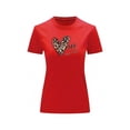 thumbnail image 2 of Playera Blusa Con Estampado De Corazon My Kernel Animal Print Ropa Para Mujer Color Rojo Talla Mediana Marca Emil SaEs, 2 of 4