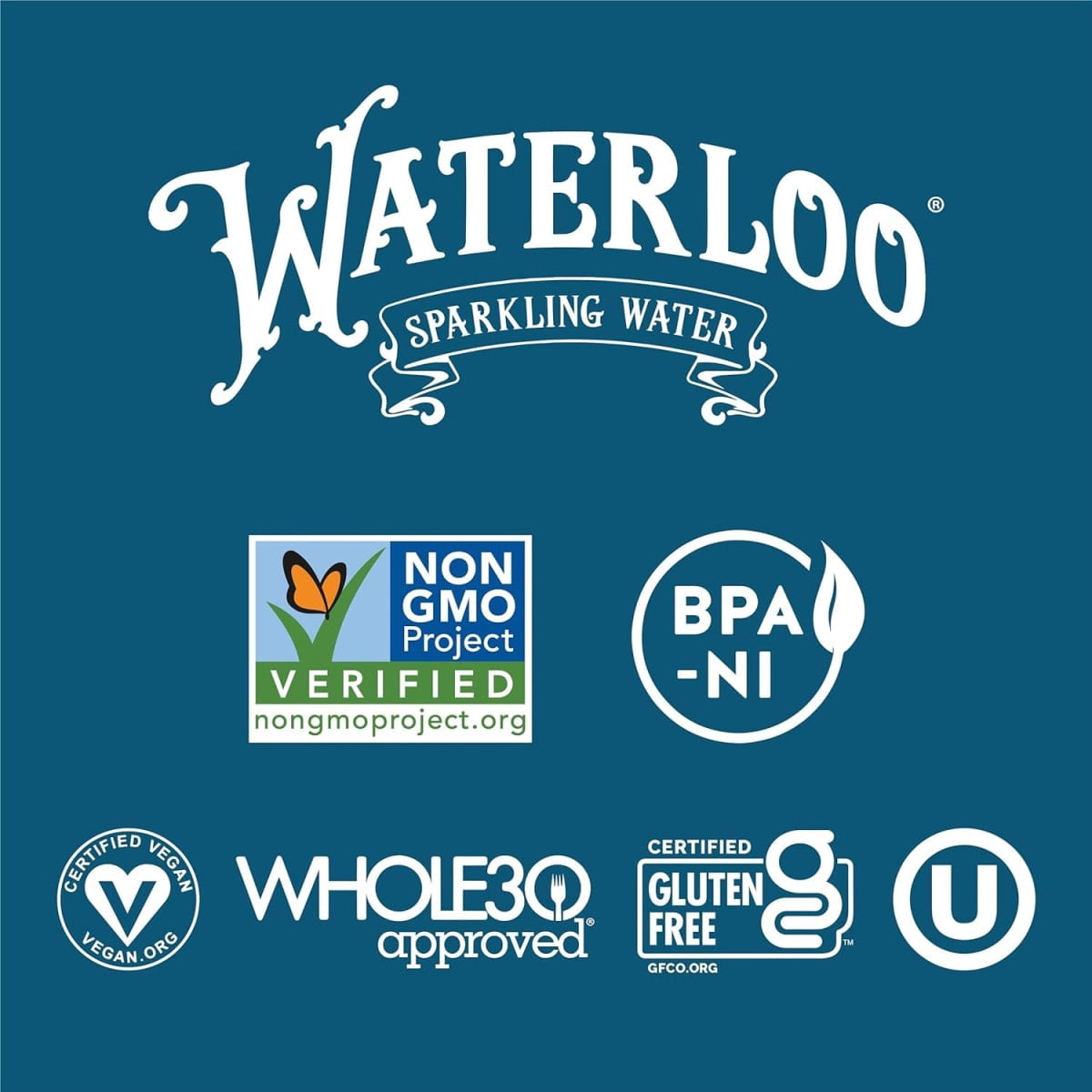 Waterloo Sparkling Water, Guava Berry, 12 fl oz, 12 Pack cans
