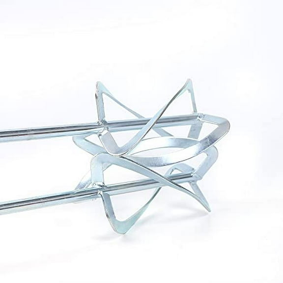 1800W Double Agitators Concrete Cement Mixer 2 Speed 1.8KW Electric Stirrer Electric Mortar Mixer for Mixing Thin Heavy Mixes Up to 90 Liters