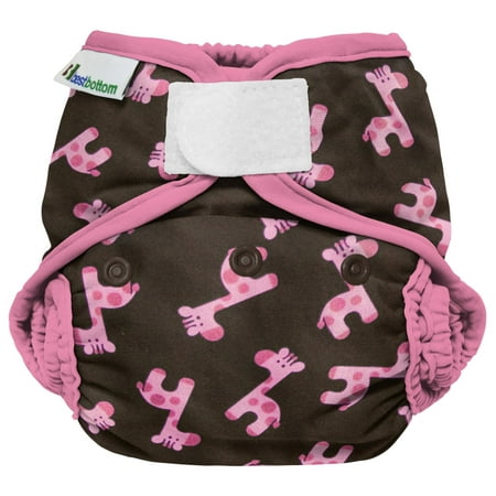 Best Bottom Diaper Shell, Hook & Loop, Pink (Best Material For Cloth Diapers)