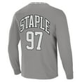 thumbnail image 3 of Men's NFL x Staple Gray Las Vegas Raiders Core Team Long Sleeve T-Shirt, 3 of 3