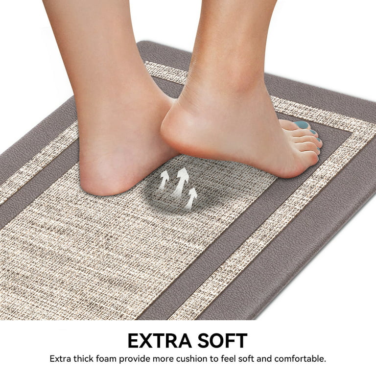 Extra Thick Anti Fatigue Floor Mat,Kitchen Mat, Standing Desk Mat 