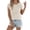 Z68 Khaki, variant on Sweater Tops for Women Cap Sleeve Short Sleeve Cable Knit Sweaters Diamond Textured Slim Fit Casual Summer Pullover Beige,M