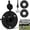 Black-01, variant on Xdziklosj Wall Pass Through Kit Mini RV Waterproof Cable Pass Through Panel Mount DC Female Power Socket Mini Accessories Aluminum Alloy for RV Boat Van Battery Box