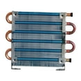 thumbnail image 1 of Radiador condensador pequeño para refrigerador, congelador, de enfriamiento de tubos de cobre, radiador de enfriamiento de aire, evaporador, 1 of 8