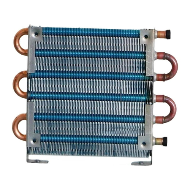 Radiador condensador pequeño para refrigerador, congelador, de enfriamiento de tubos de cobre, radiador de enfriamiento de aire, evaporador
