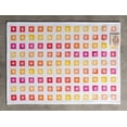 thumbnail image 3 of Maison d' Hermine Summer Maze 100% Cotton Set of 4 Placemats for Dining Table | Kitchen | Wedding | Everyday Use | Dinner Parties | Spring/Summer (13 Inch by 19 Inch), 3 of 5