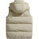 thumbnail image 4 of Chaleco acolchado de invierno para hombre con capucha extraíble para exteriores, 4 of 5