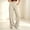 *Beige, variant on ClodeEU Women's High Waist Wide Leg Dress Pants with pocket,Casual Loose Work Trousers Army Green,Women's Plus L