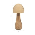 thumbnail image 5 of Home Decor Mushroom Sculpture for Shelf Decor or Coffee Table Decor - Decorative Ornaments for Living Room, Bathroom or Office Decor - Modern Room Accent Statue for Any Space, 8", Ivory, 5 of 11