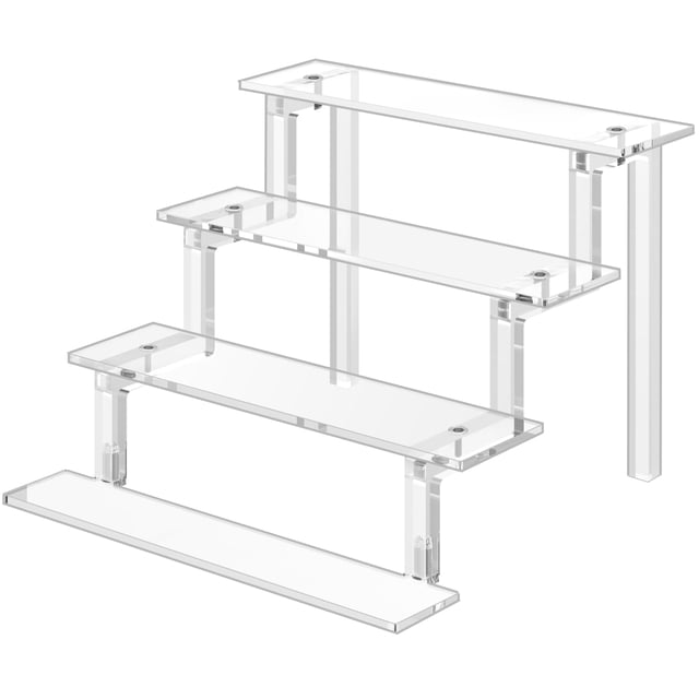 Soporte organizador para perfumes WINKINE, expositor acrílico de 4 niveles