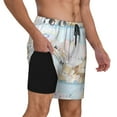 thumbnail image 3 of Daiia Cute Animals Mens Swim Trunks Swim Shorts Quick Dry Swim Shorts with Mesh Lining Pockets-Medium, 3 of 9