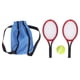 thumbnail image 2 of Raqueta De Tenis En Miniatura, Simulación De Decoración Del Hogar, Raqueta De Tenis Para Casa De Muñecas, Escala 1:12 Con Bolsa De Almacenamiento Para Niños, 2 of 7