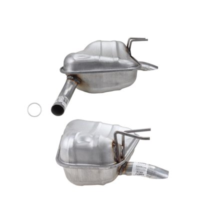 Weld-On Dual Mufflers For 2016-2020 for Civic for Coupe 1.5L | 100% for Fit, No Drilling Required