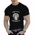thumbnail image 4 of Men's 100% Cotton Soft Cozy Tee Holiday Name and Statue of Liberty Design 8 Colors, 4 of 17