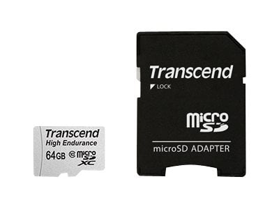 Transcend High Endurance - Flash memory card (microSDHC to SD included) - GB - UHS-I U1 / Class10 - SDHC - Walmart.com