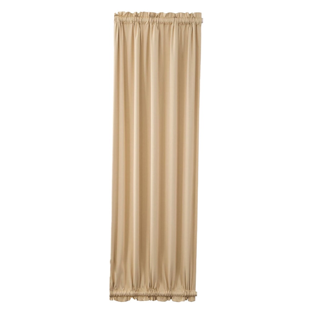 Solid Color Shade Cloth French Door Curtain Room Darkening Curtain Long