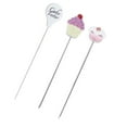 thumbnail image 3 of Stainless Steel Cake Tester Baking Test Needle 3Pcs Stainless Steel Cake Tester Probe Cake Tester Biscuits Baking Test Needle DIY Baking Tool For Cake Bread Muffin Testing, 3 of 6