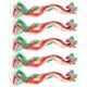 thumbnail image 4 of Clip para extensiones de cabello navideñas, 5 piezas Extensiones de cabello navideñas Extensiones de cabello coloreadas Extensiones de cabello con clip Probadas y confiables, 4 of 12