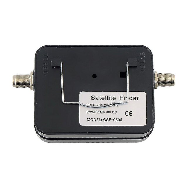 Probador de medidor de buscador de se?al de satélite con pantalla Lcd Digital Mini negra de plástico ZefeiWu 1327534228564