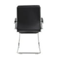 thumbnail image 6 of Boss Office Products CaressoftPlus Executive Guest Chair with Chrome Frame, Black, 6 of 6