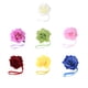 thumbnail image 5 of Matsuzay Abrazadera de cortina ABS, sin perforaciones, forma de flor bonita y elegante, reemplazo decorativo, parasol, hebilla, accesorios de sujeción Decoración del hogar Amarillo Matsuzay HA084236-06, 5 of 6