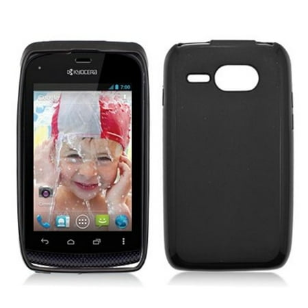 - Wireless accessories Slim Fit TPU Skin Case for Kyocera Event C5133 Black