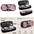 thumbnail image 6 of HUIACONG 4-IN-1 Kids School Backpack Set for Boys Girls Sakura Cute Panda Age 6-10 Large Capacity Bookbag with Detachable Lunch Box Pencil Case Water Bottle Holder, 6 of 7