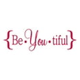 thumbnail image 2 of Girls Be.you.tiful Inspirational Quotes & Sayings Wall Decal Decoration Beauty Girls Room Decor Quote Art Saying Lasts Years and Easily Removable - Size: 20 In(W) x 6 In(H), 2 of 5