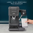 thumbnail image 3 of Mr. Coffee One Touch CoffeeHouse+ Espresso, Cappuccino, and Latte Maker, Grey, 3 of 6