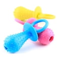 thumbnail image 1 of Paquete de 6, chupete de goma de campana resistente a las mordeduras, juguete de entrenamiento para r de cachorro de mascota / envío al Zulema Juguetes para perros, 1 of 8