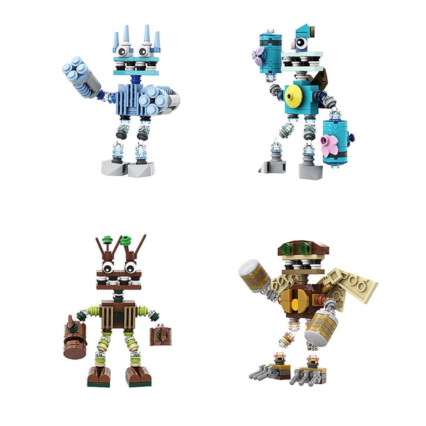 Juguetes para niños de dibujos animados Juego de construcción de ensamblaje de juguetes de bloques de construcción pequeñosJuguetes