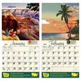 thumbnail image 1 of Bewildely Calendario anual para colgar en la pared, patrón de animales del parque, calendario de adornos para el hogar, accesorios del planificador de 12 Decoración del hogar Bewildely HA012080-00, 1 of 6