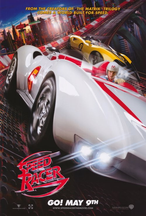 Speed Racer movie POSTER (Style B) (27" x 40") (2008)