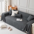 thumbnail image 2 of New Four Season Anti Slip Sofa Towel Anti-cat Scratch Sofa Cover Teddy Velvet Waterproof Universal Solid Color Sofa Cloth Towel, 2 of 5