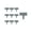 #02_Gray (10pcs), variant on Interlocking Plastic Garden Fence, Imitation Stone Edging Border, Grey Cobbled Effect Landscape Decor, Retaining Panels for Flower Bed Lawn Path - Orange (10pcs)