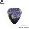 thumbnail image 4 of 1/3pcs Guitar Pick Acoustic Picks Plectrum Matte Picks Guitar Sky Smooth Electric Starry Pick, 4 of 8
