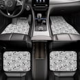 thumbnail image 6 of Uemuo Car Floor Mats - Pandas Between Clouds and Stars Pattern Carpet Floor Mats for Cars, Auto Accessories Front & Rear Car Floor Foot Mat Sets of 4 Pieces, 6 of 6