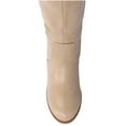 thumbnail image 4 of Journee Womens Romilly Tru Comfort Foam Wide Width Extra Wide Calf Stacked Block Heel Round Toe Boots, 4 of 9