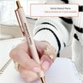 thumbnail image 1 of Pen Three Piece Ballpoint Pen Cool Women's Pen Pen Diary Pen Cute Pen Set 5ml Small Pen Calligraphy Pen Nibs And Ink Click Pen Ballpoint Hover Pen Fine Point Ink Pens Retractable Cool Pens for Men, 1 of 3