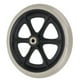 thumbnail image 1 of Rueda Para Silla De Ruedas, Neumático Con Andador De 8 Pulgadas, Rodamiento De Bolas De Metal, Rodamiento Suave Para Reemplazo, 1 of 7