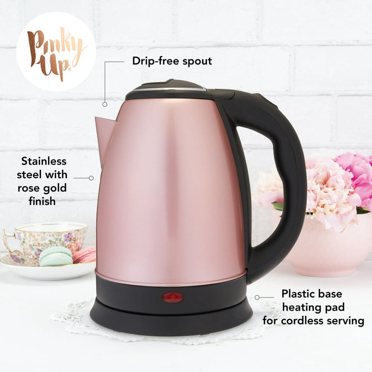 Smeg Pink Electric Tea Kettle + Reviews