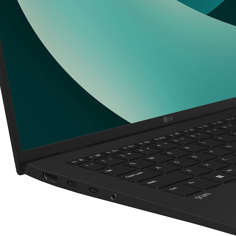 LG gram 14-inch Thin and Lightweight Laptop, Windows 11 Home Obsidian Black - Thumbnail 5