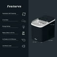 thumbnail image 5 of Orgo Products The Sierra Countertop Ice Maker, Bullet Shaped Ice Type, Black, 5 of 6