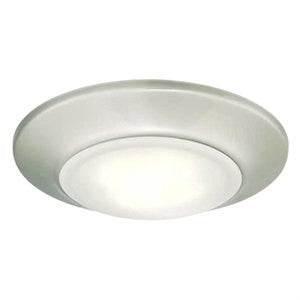 

Westinghouse LED Light Surface Mount Brushed Nickel/Frosted Lens 840 Lumens 12-Watt 6-In. 1 Pack