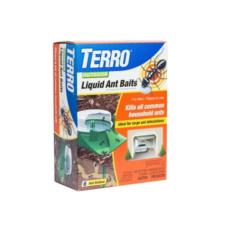 Terro Liquid - 6-Pack Outdoor Liquid Ant Baits