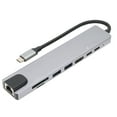 thumbnail image 4 of Docking Station Dual Monitor, Docking Station Stable Performance Stable High-Definition  For Mouse For Keyboard, 4 of 8