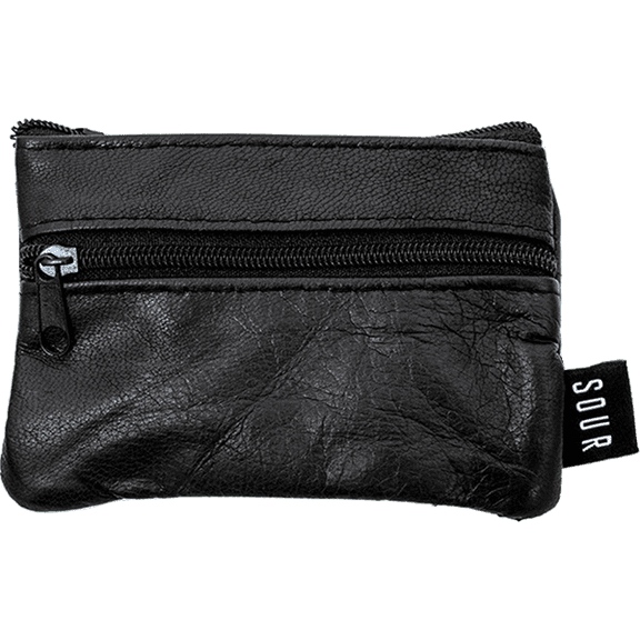 Sour Barry Leather Wallet Black