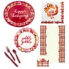 Packed Party "Extra Thankful" Thanksgiving Paper Partyware Bundle 8 PC