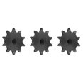 thumbnail image 2 of Steel Sprocket Drive Gear Set Kit - 3 Pieces, 8mm Pitch, 6mm D Hole, 10 Teeth - Model: 5307-1006-0010, 2 of 5